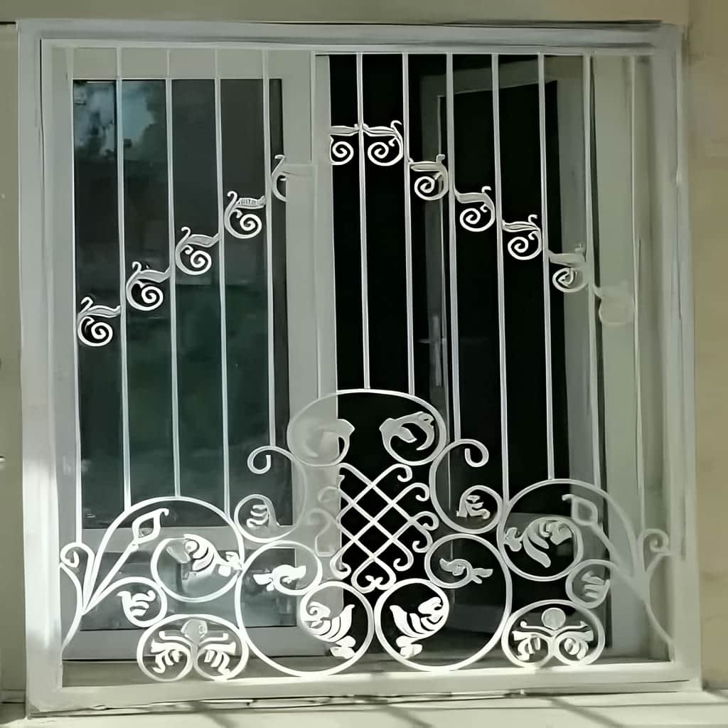 نرده فرفورژه کلاسیک