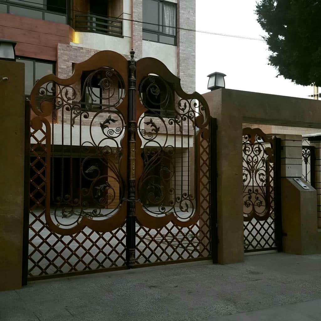 درب فلزی لوکس مدرن شیک