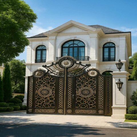 درب فلزی ورساچه لوکس فرفورژه