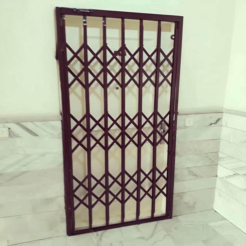 فروش درب آکاردئونی حفاظ ساختمان ریل تقویت شده در بندر لنگه