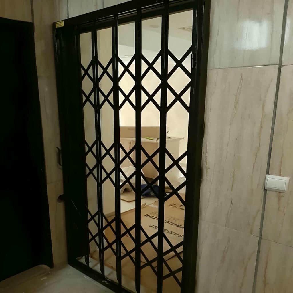 خرید درب آکاردئونی ساختمان ضدسرقت در کرج