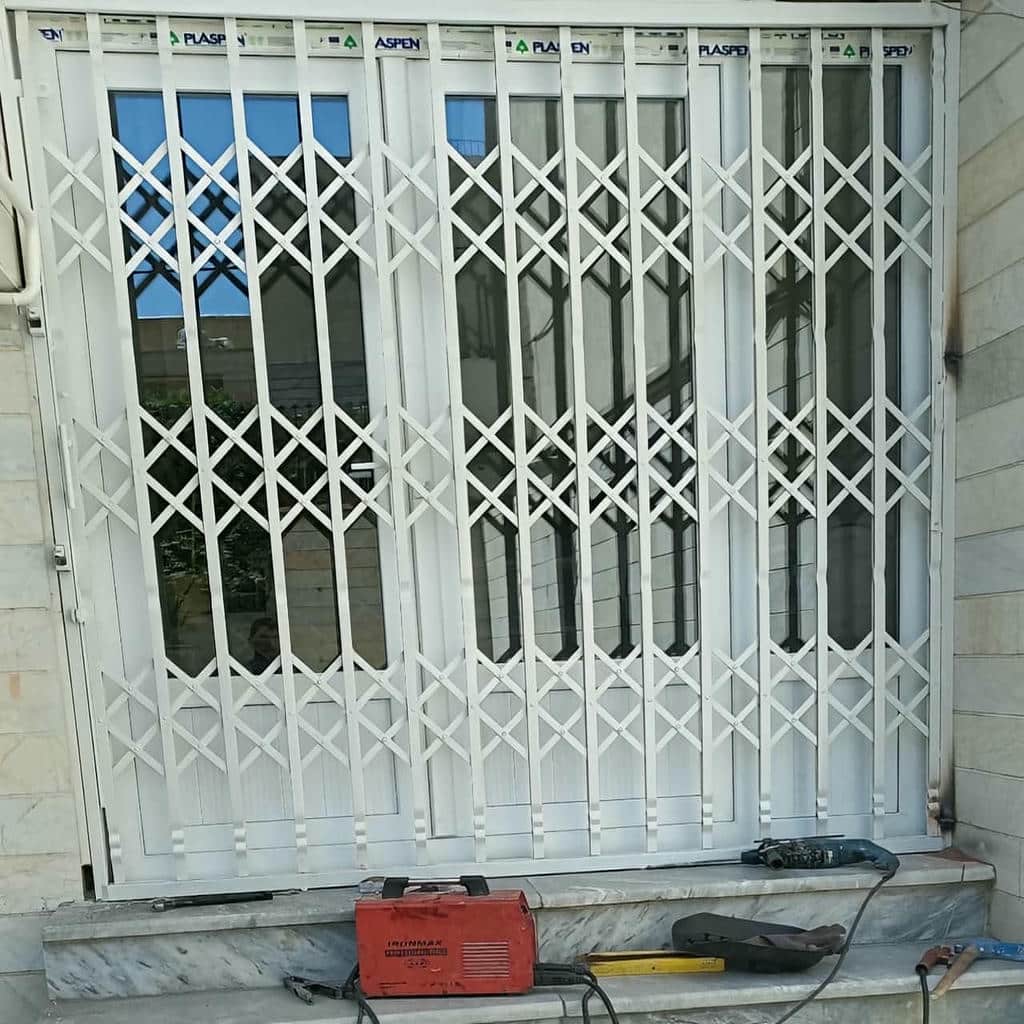 فروش درب آکاردئونی ساختمان سفارشی در استان گلستان