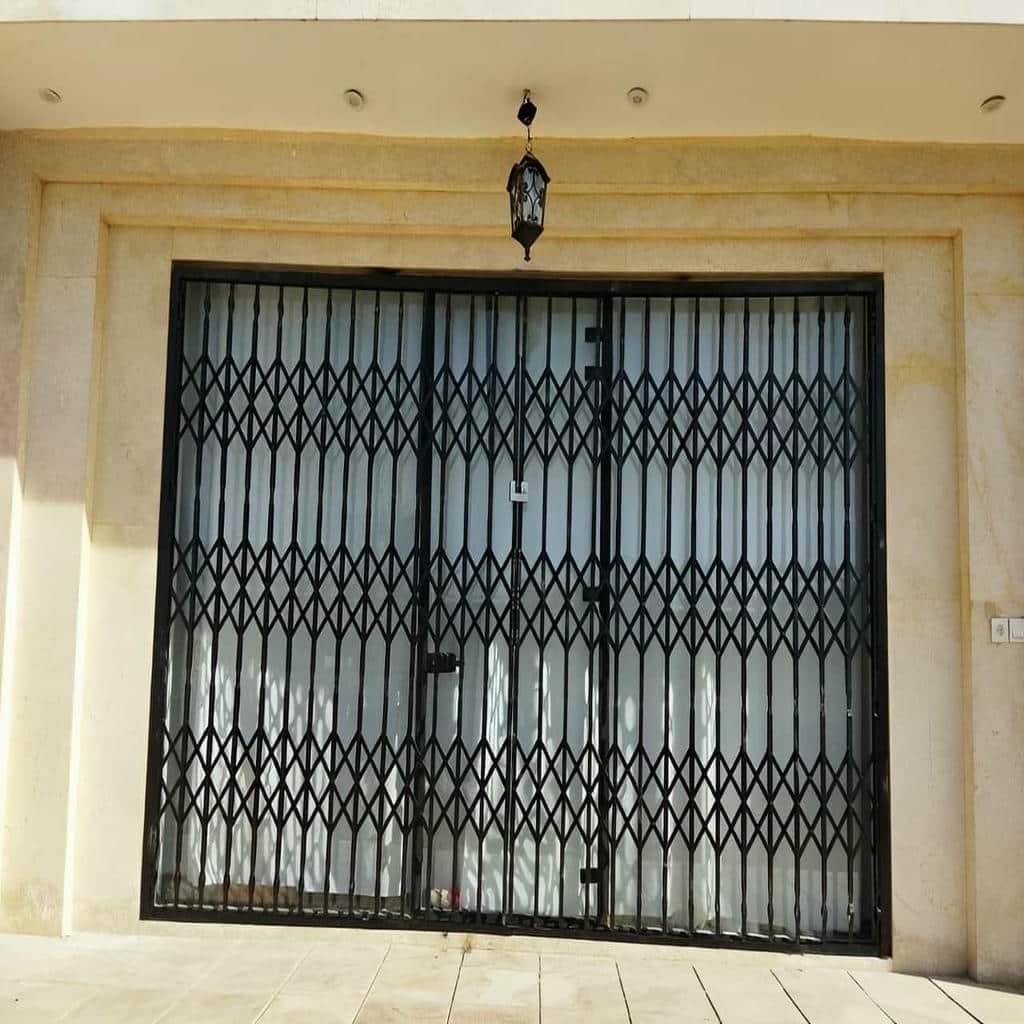 خرید درب آکاردئونی حفاظ ساختمان کشویی در بوشهر