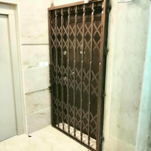 درب آکاردئونی حفاظ ساختمان در نوشهر