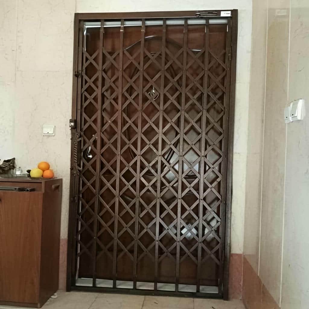 فروش درب آکاردئونی ساختمان حرکت روان در شهریار