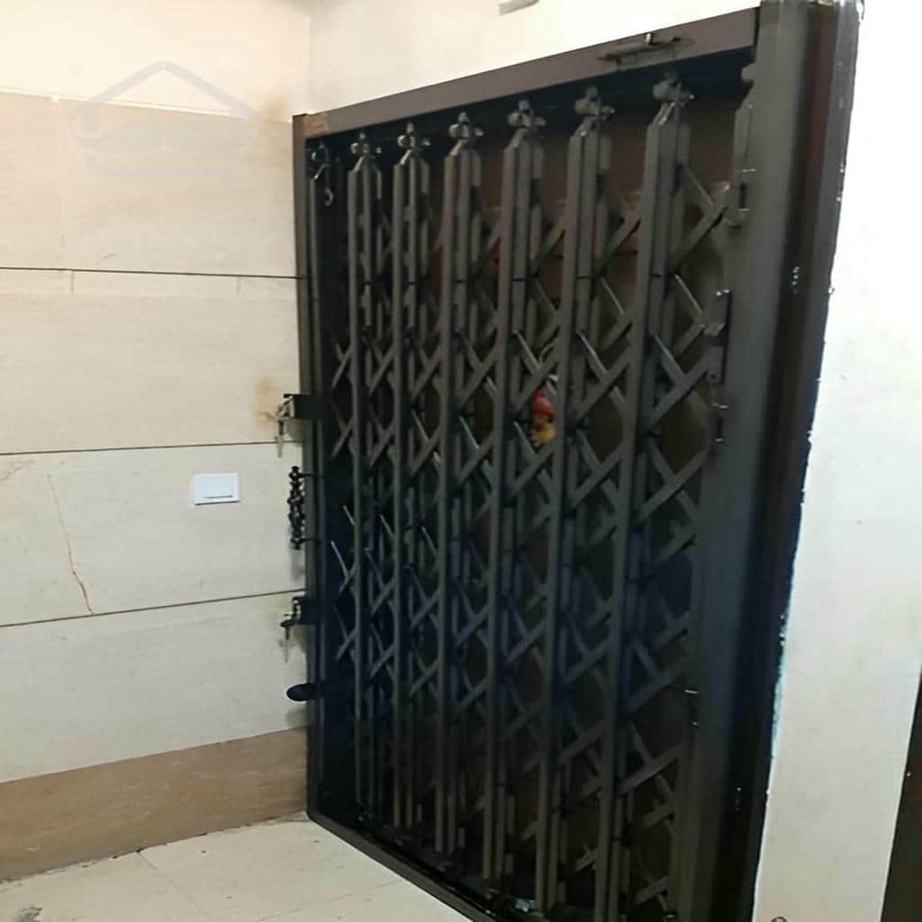 قیمت درب آکاردئونی ساختمان رنگ صنعتی در بابل