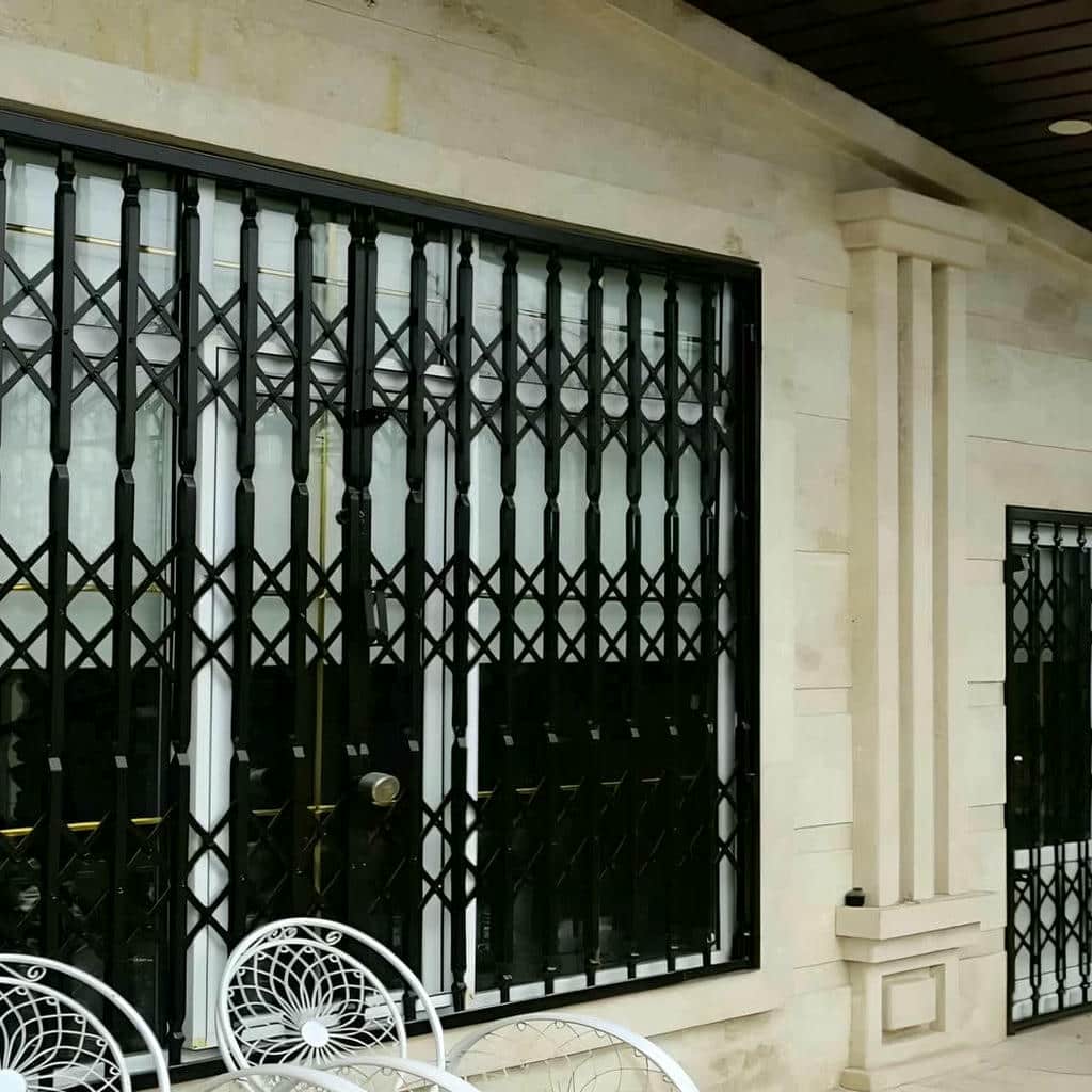 قیمت درب آکاردئونی ساختمان ورودی آپارتمان در فردیس کرج