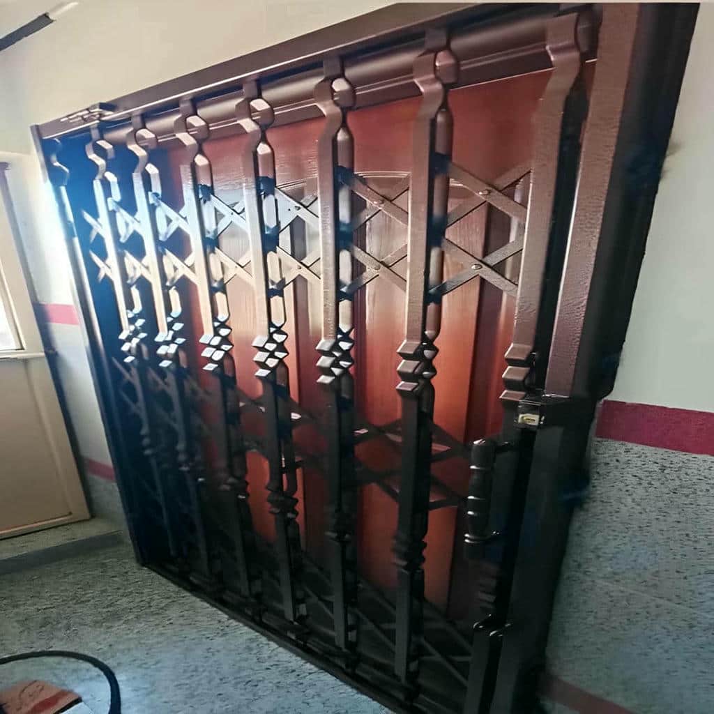فروش درب آکاردئونی ساختمان ریل روان در پرند