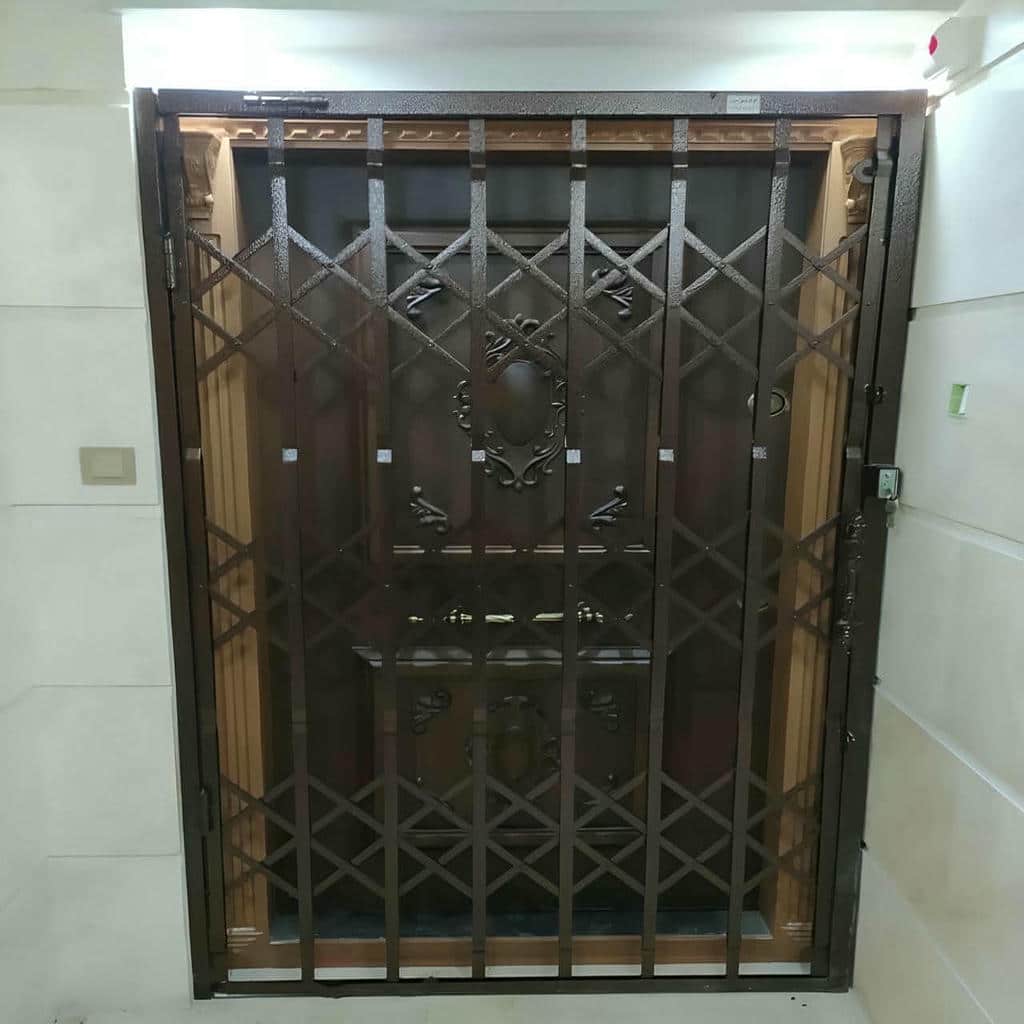فروش درب آکاردئونی ساختمان حرکت روان در فردیس کرج
