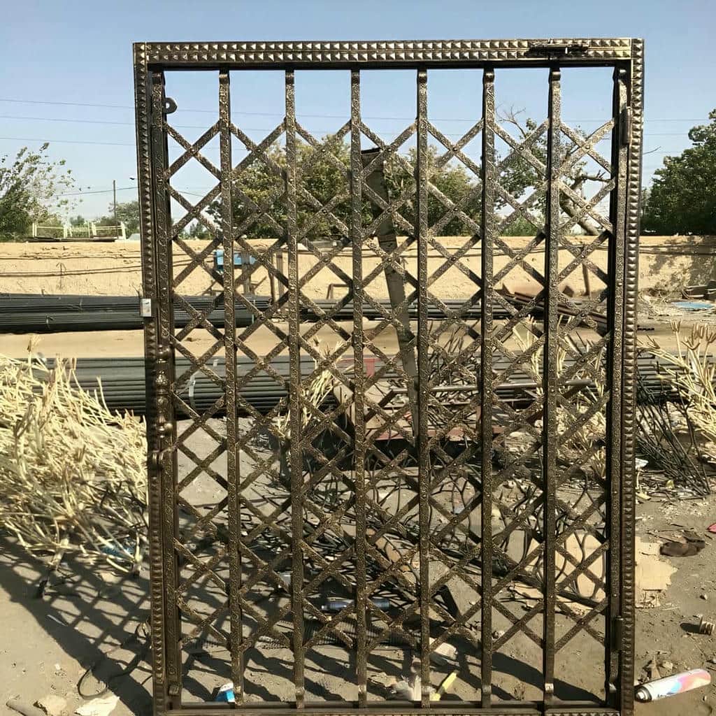 قیمت درب آکاردئونی ساختمان رنگ صنعتی در سنندج