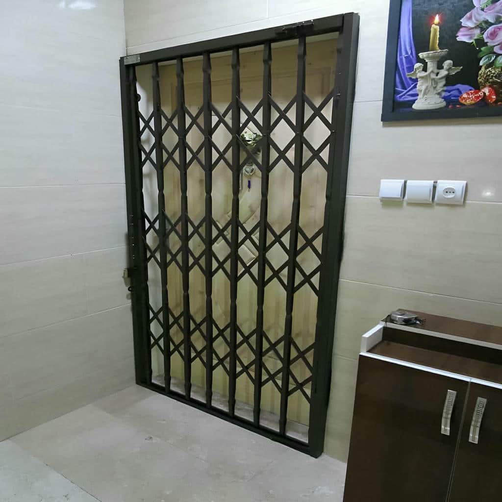خرید درب آکاردئونی حفاظ ساختمان کشویی در بندر لنگه