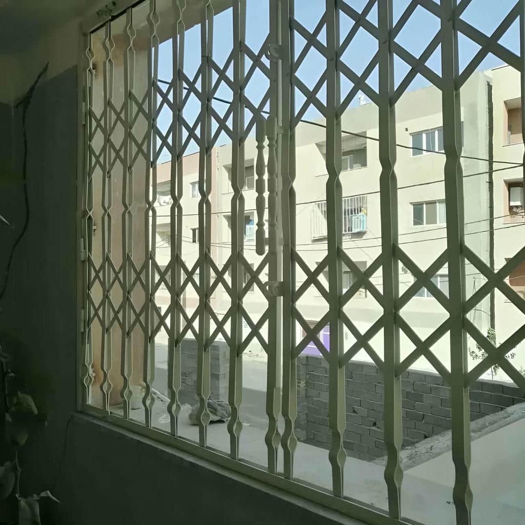 فروش درب آکاردئونی ساختمان فلزی در آمل