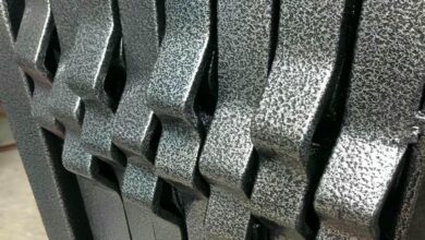 درب آکاردئونی ساختمان در قزوین
