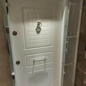 درب آکاردئونی ساختمان در ملارد