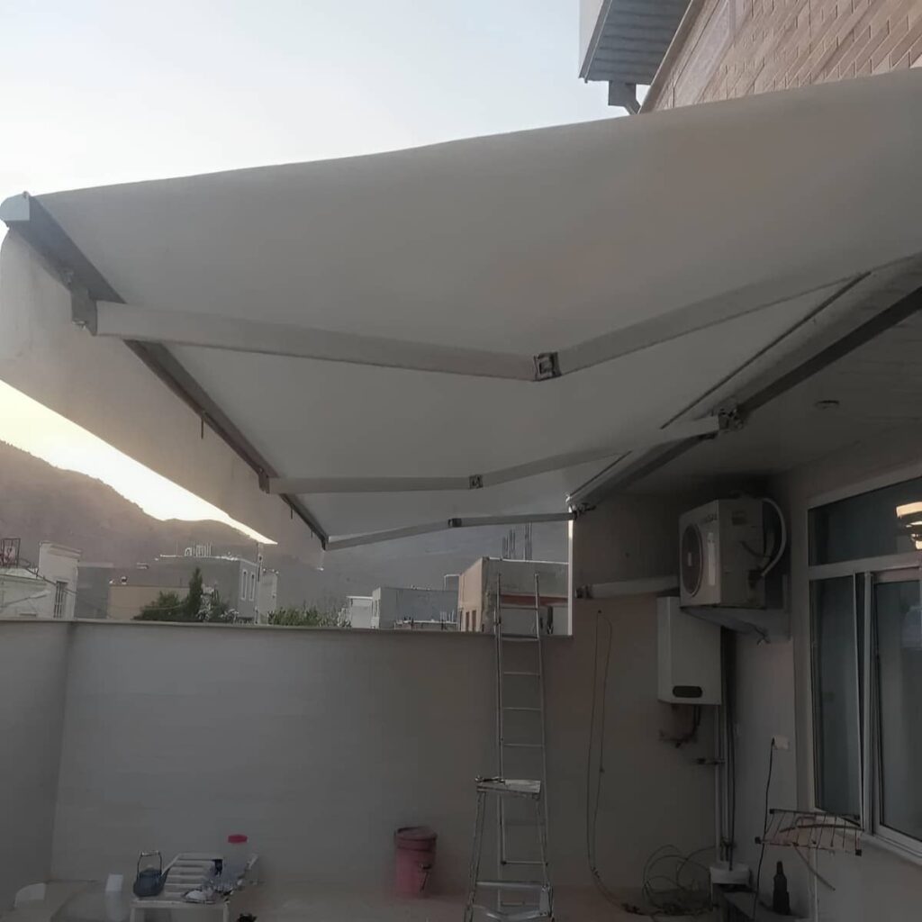 خرید سایبان برقی کنترلی بازویی در اردبیل