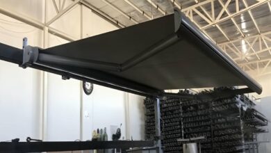 سایبان برقی کنترلی در رشت