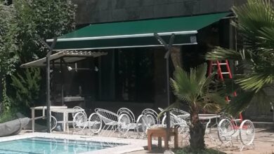 سایبان برقی کنترلی در کمال شهر