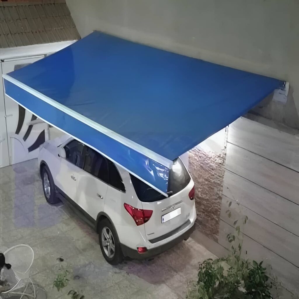 خرید سایبان برقی کنترلی بازویی در کردان