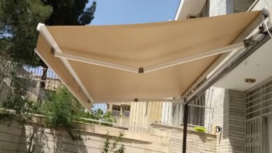 سایبان برقی کنترلی در ایلام
