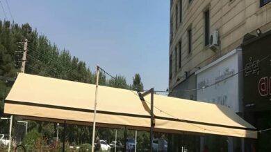 سایبان برقی کنترلی در فردیس کرج