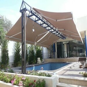 سایبان برقی کنترلی در شهریار