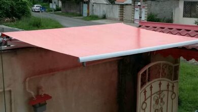 سایبان برقی کنترلی در بندر دیلم