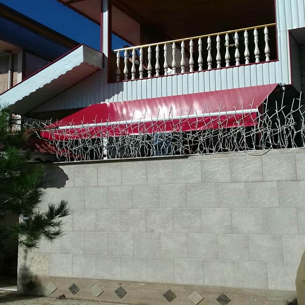 قیمت سایبان برقی کنترلی پارچه ضدآب در محمدشهر