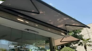 سایبان برقی کنترلی در استان گیلان