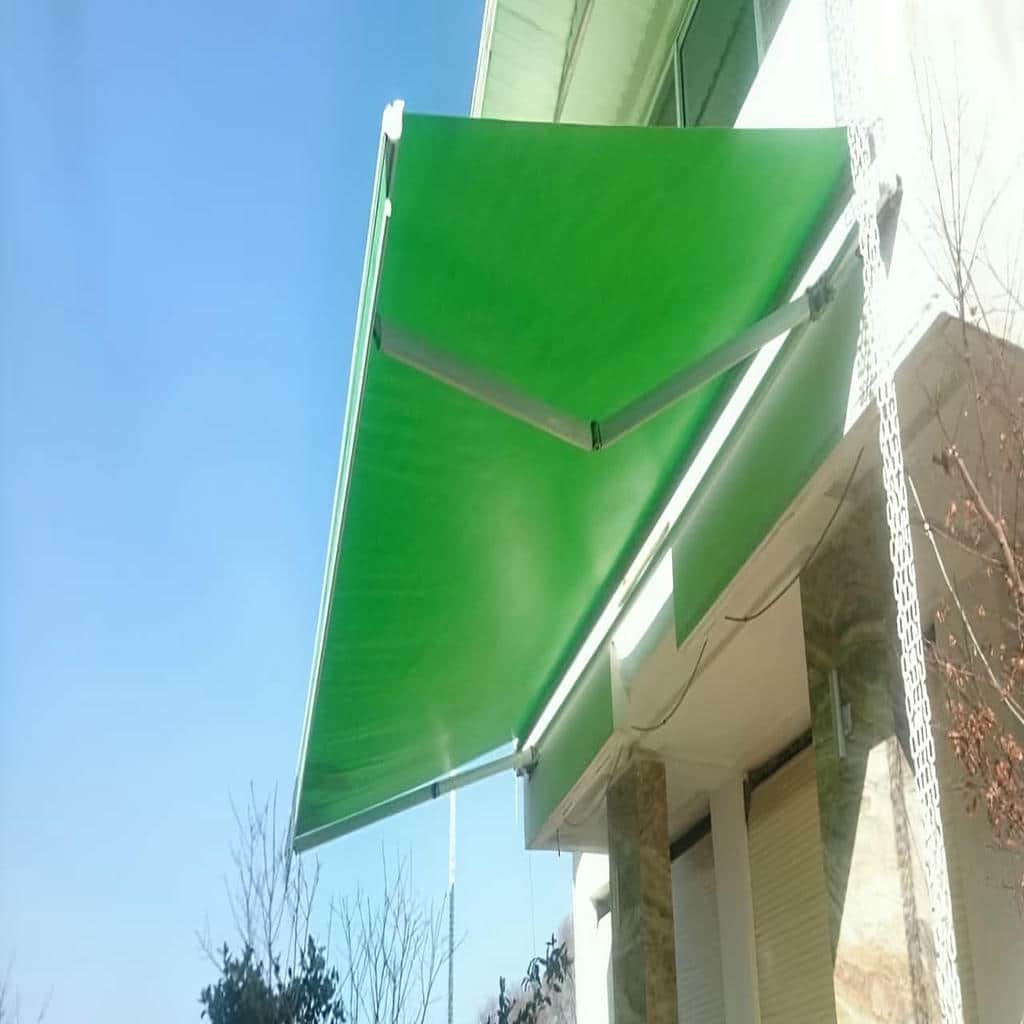 قیمت سایبان برقی کنترلی پارچه ضدآب در شهریار