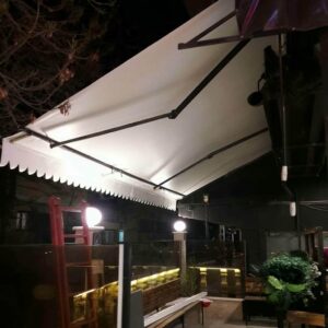 سایبان برقی کنترلی در قائمشهر