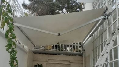 سایبان برقی کنترلی در فشم