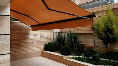 سایبان برقی کنترلی در استان گلستان