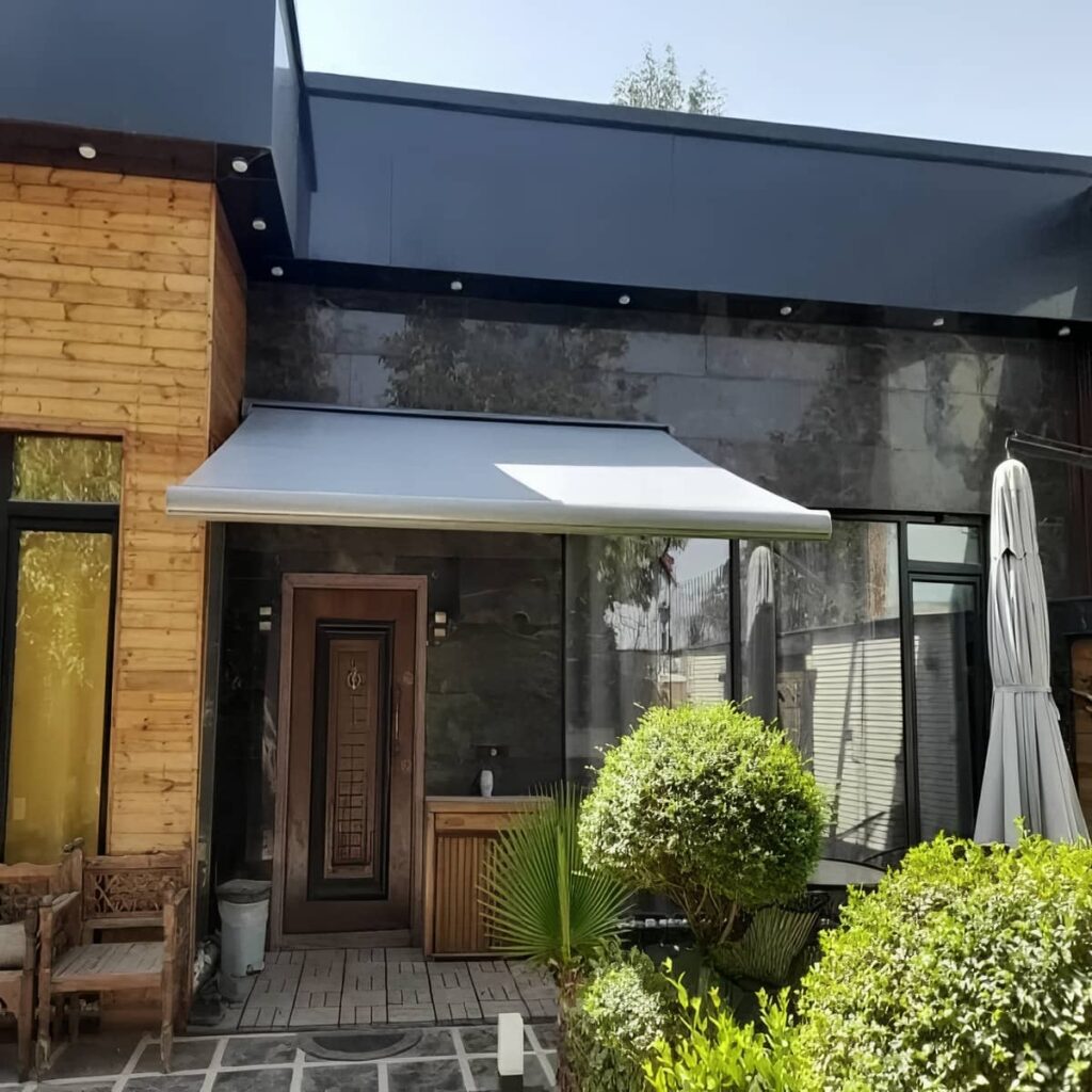 خرید سایبان برقی کنترلی بازویی در یزد