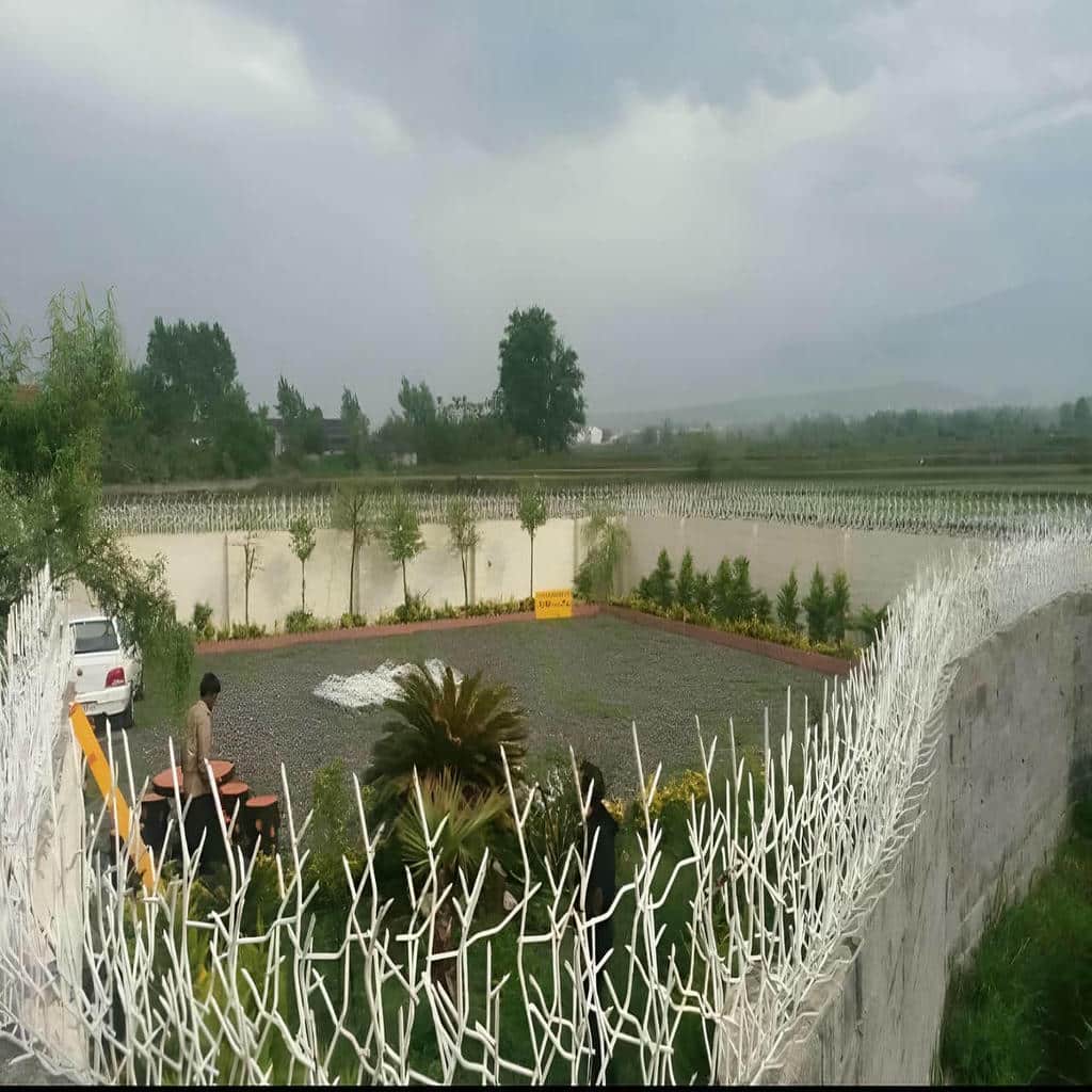 نصب حفاظ شاخ گوزنی رنگ کوره ای در زاهدان