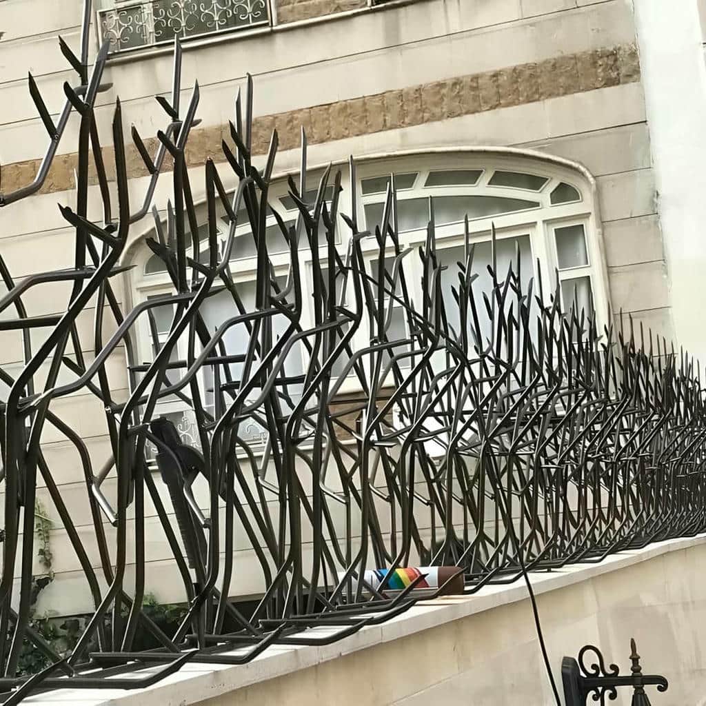 نصب حفاظ شاخ گوزنی رنگ مقاوم در گنبدکاووس