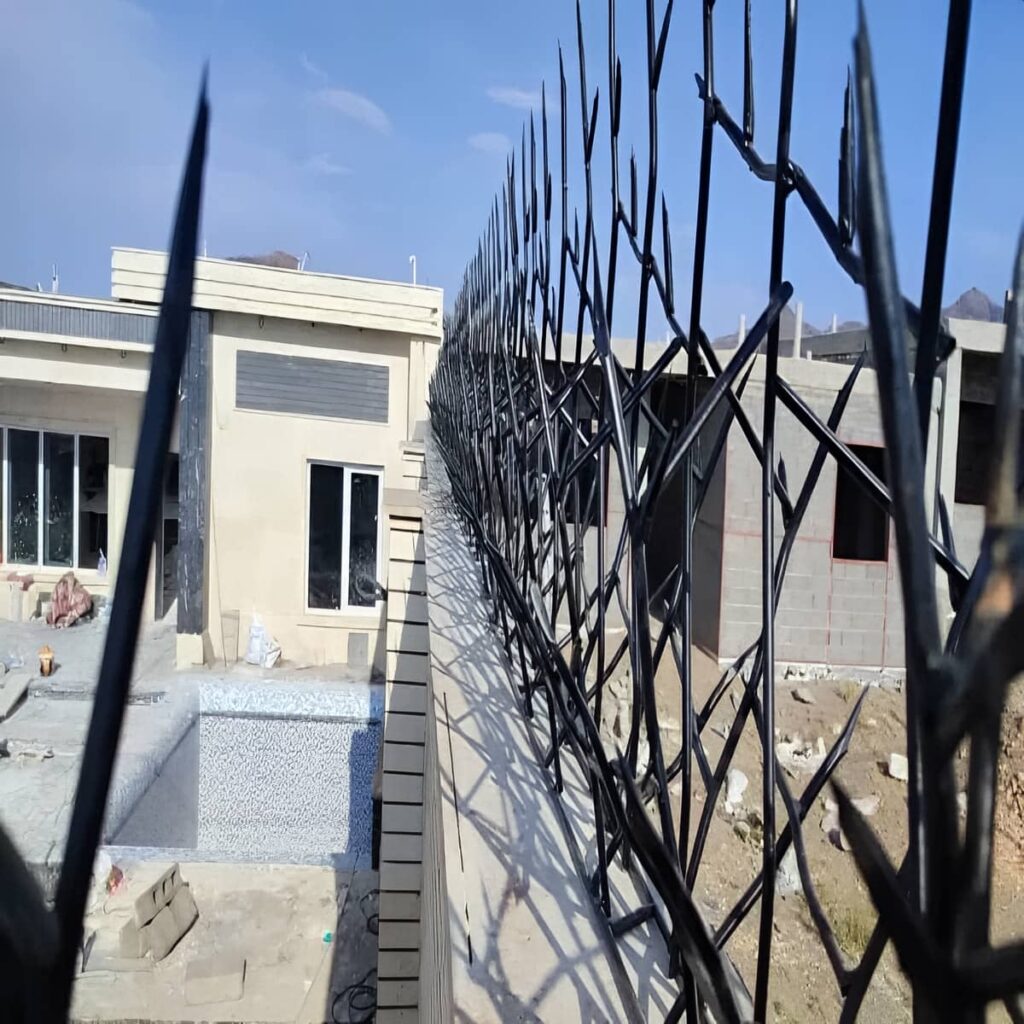 قیمت حفاظ شاخ گوزنی دیوار ساختمان در رفسنجان