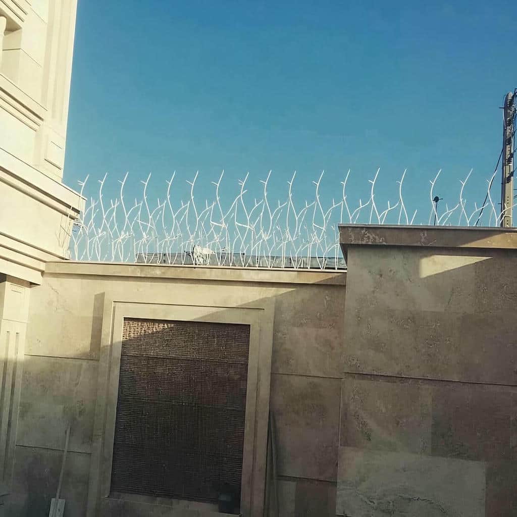 قیمت حفاظ شاخ گوزنی دیوار ساختمان در پرند