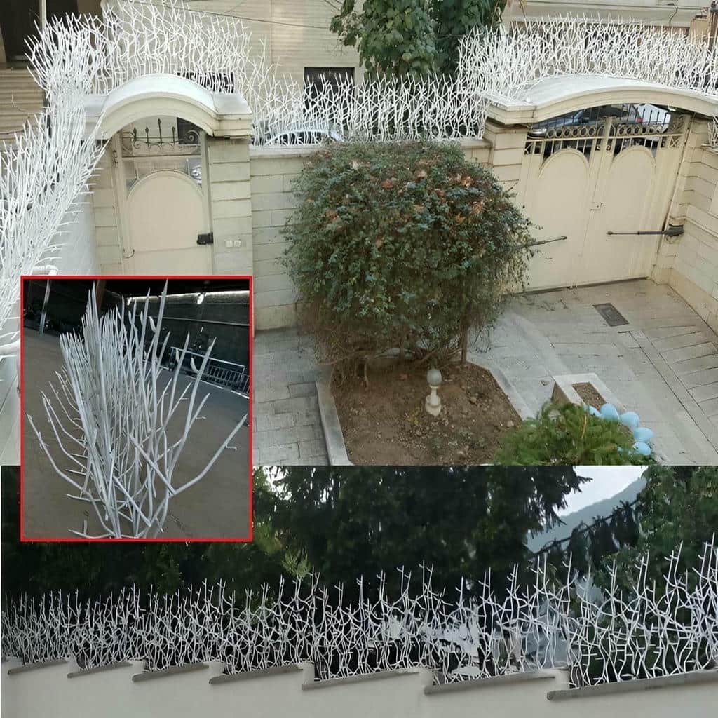 نصب حفاظ شاخ گوزنی ضدزنگ در اصفهان