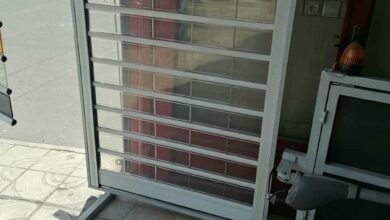 کرکره برقی ساختمان در اراک