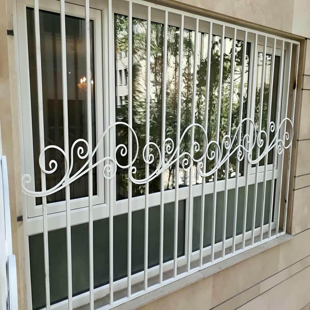 خرید حفاظ پنجره نرده لوکس ساده در اشتهارد