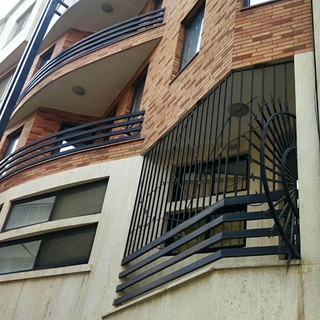 خرید حفاظ پنجره نرده لوکس ساده در شهریار
