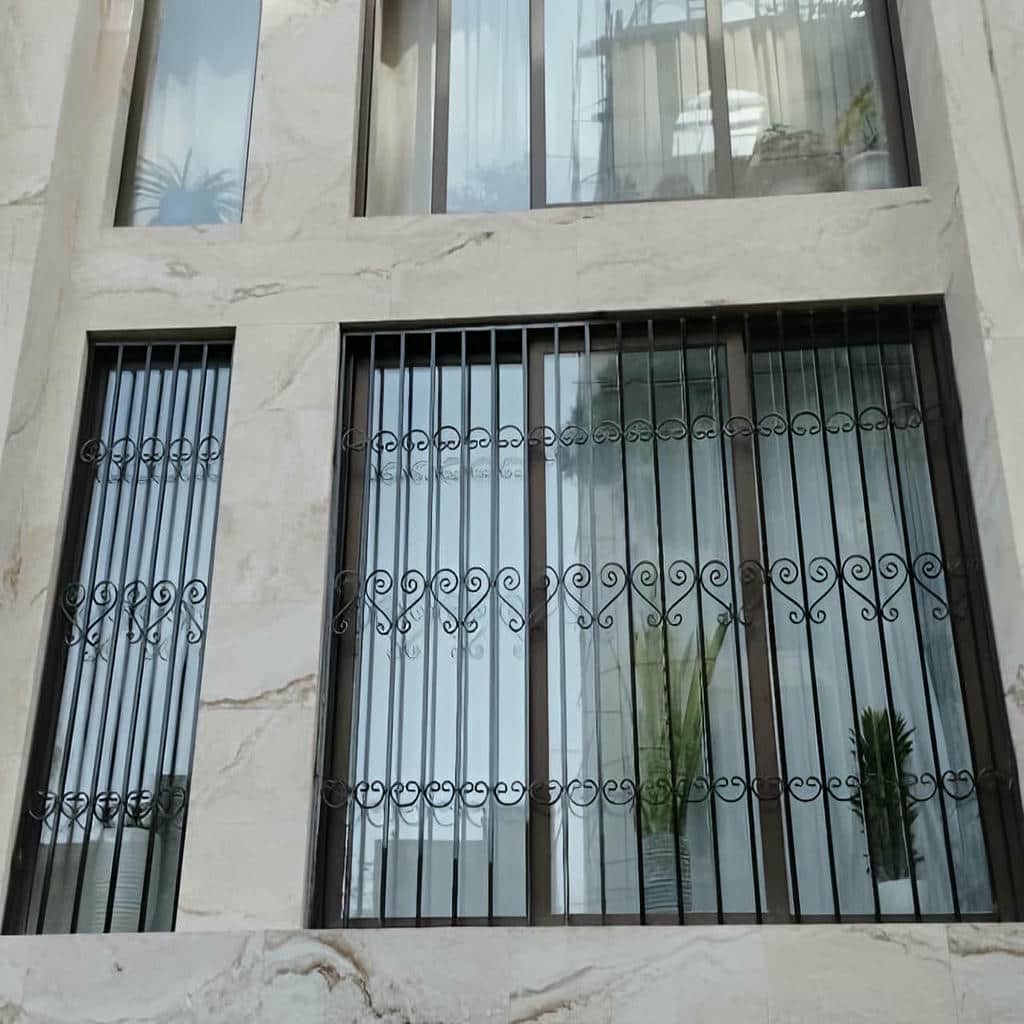 کارخانه حفاظ پنجره لوکس ویلایی در سبزوار