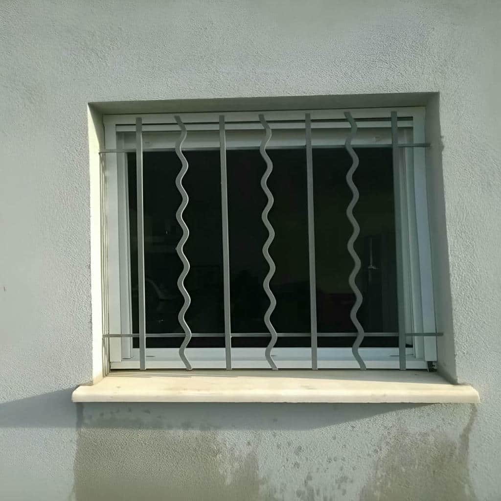 قیمت حفاظ پنجره نرده لوکس ساده در آبسرد