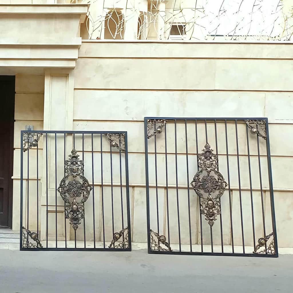 نصب حفاظ پنجره نرده لوکس بازشو در گرگان