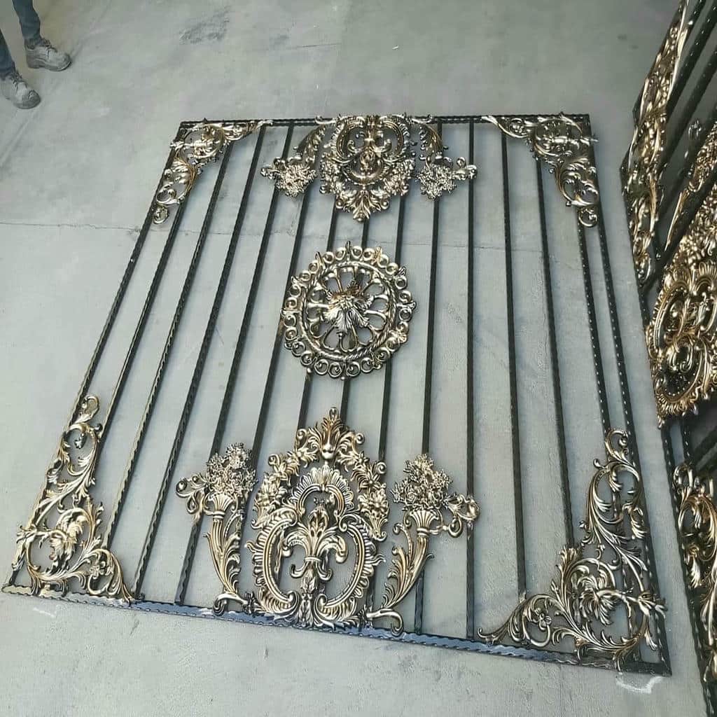 خرید حفاظ پنجره لوکس ساده در باغ عباس‌آباد