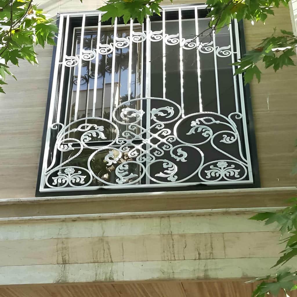 نصب حفاظ پنجره نرده لوکس بازشو در پرند