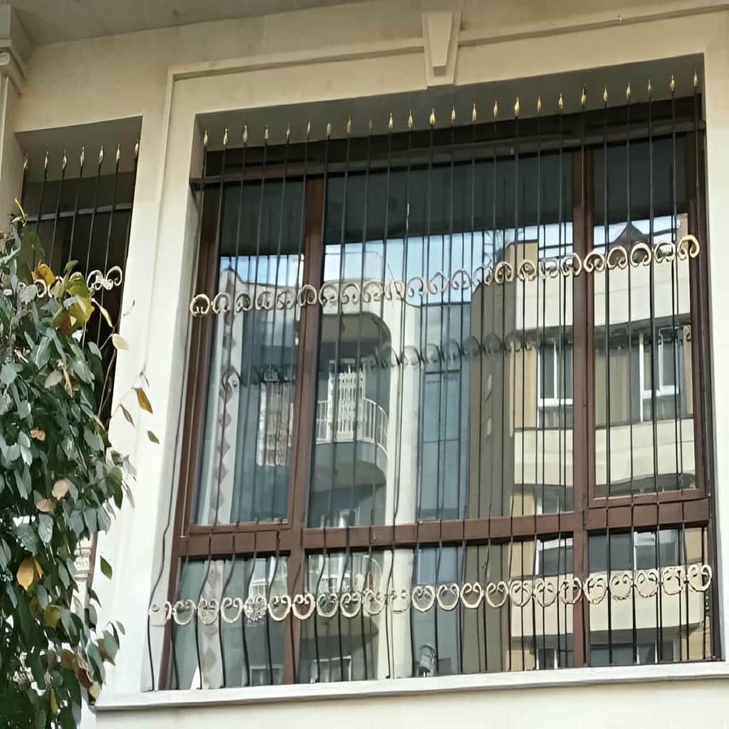 خرید حفاظ پنجره لوکس ساده در همدان