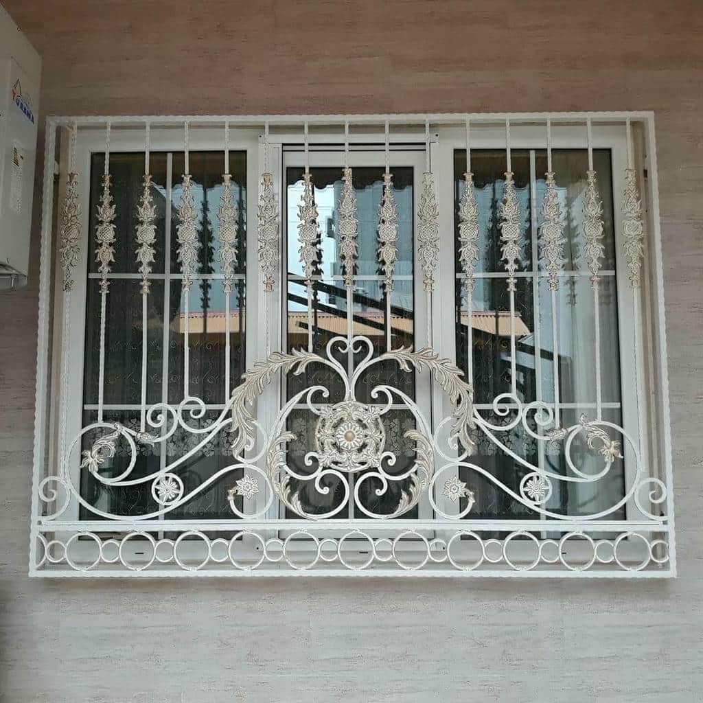 کارخانه حفاظ پنجره نرده لوکس سفارشی در لواسان