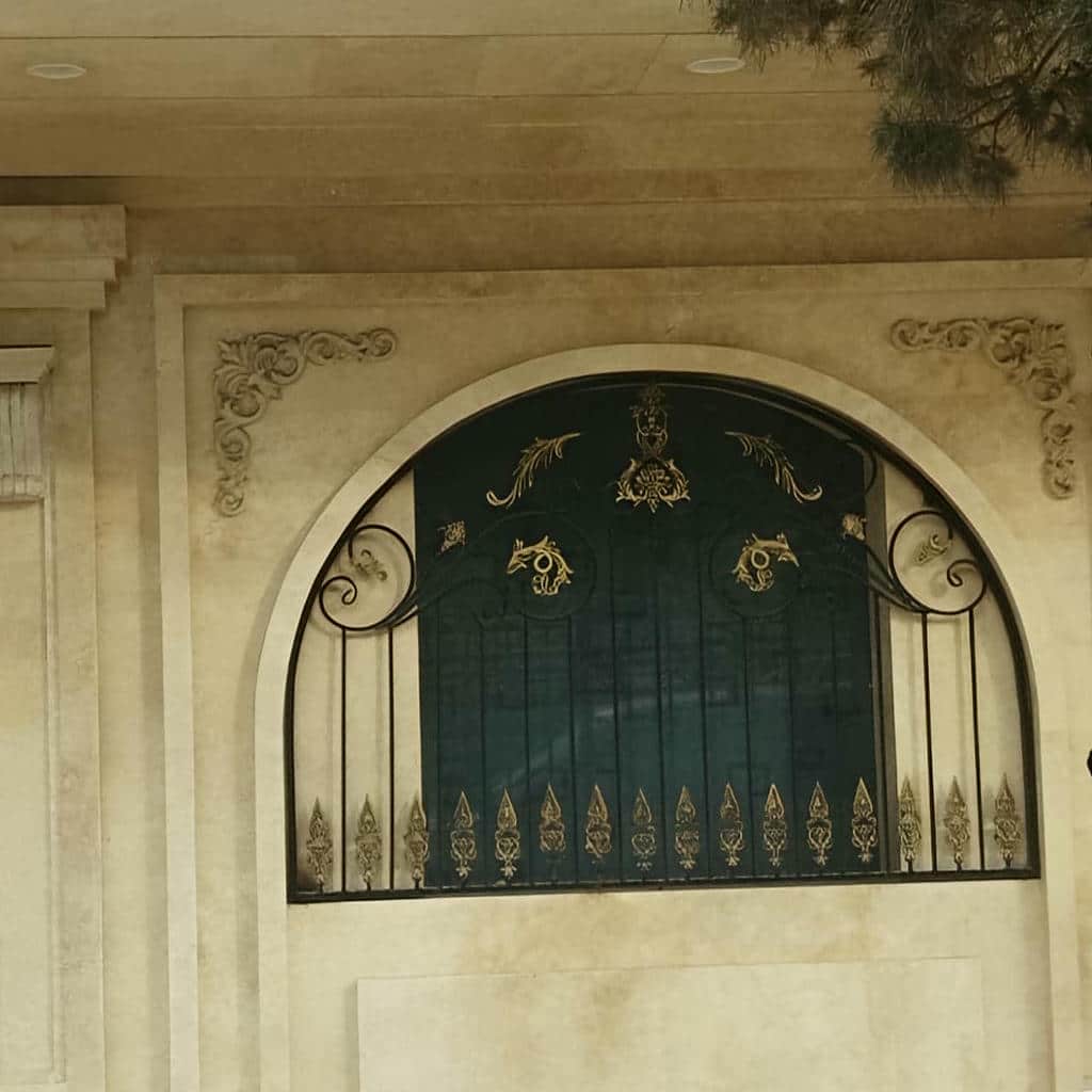 خرید حفاظ پنجره نرده لوکس ساده در محمدشهر