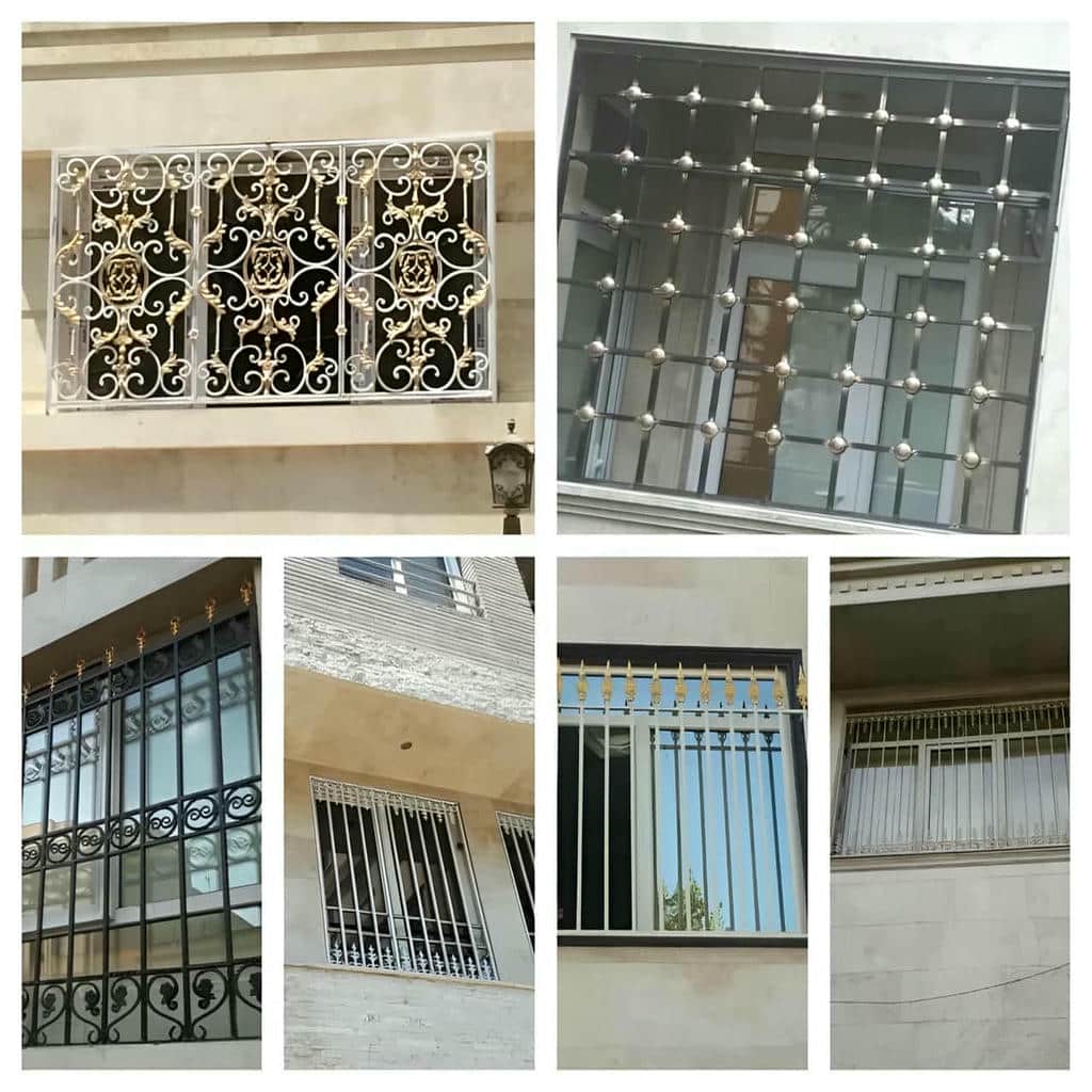 کارخانه حفاظ پنجره نرده لوکس سفارشی در آبسرد